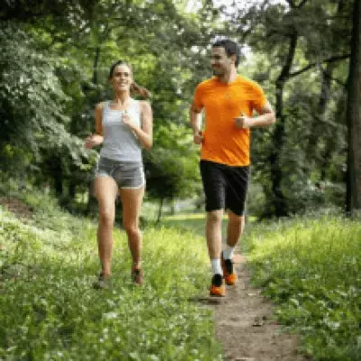 Linecoaching Forme running en forêt