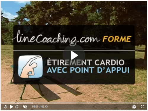 Linecoaching Forme exercices étirements